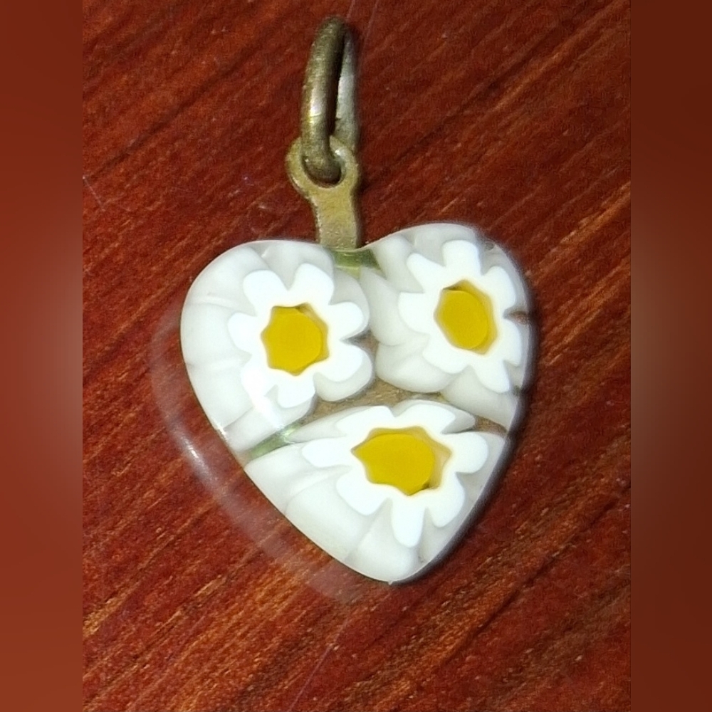 Small Millefiore Glass Pendant